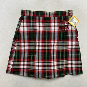 Dennis Uniform Bruce Plaid Skort 3521 Girls J11 NWT